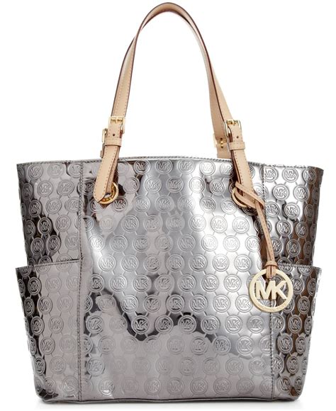 michael kors signature tote strap